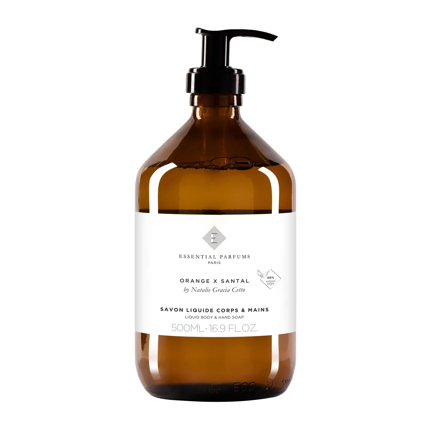 Essential Parfums Orange X Santal By Nathalie Gracia-Cetto Hand And Body Soap 500 ml