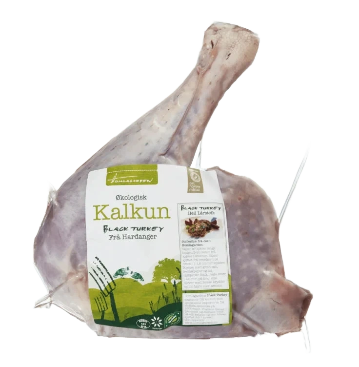 Kalkunlår Økol Black Turkey Ca500g