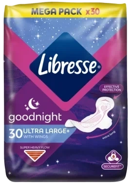 Libresse Ultra Night Wing Mega Pk