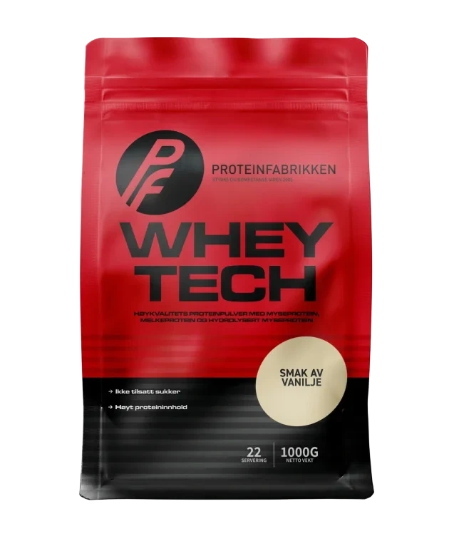 Pf Whey Tech Protein Vanilla 1kg
