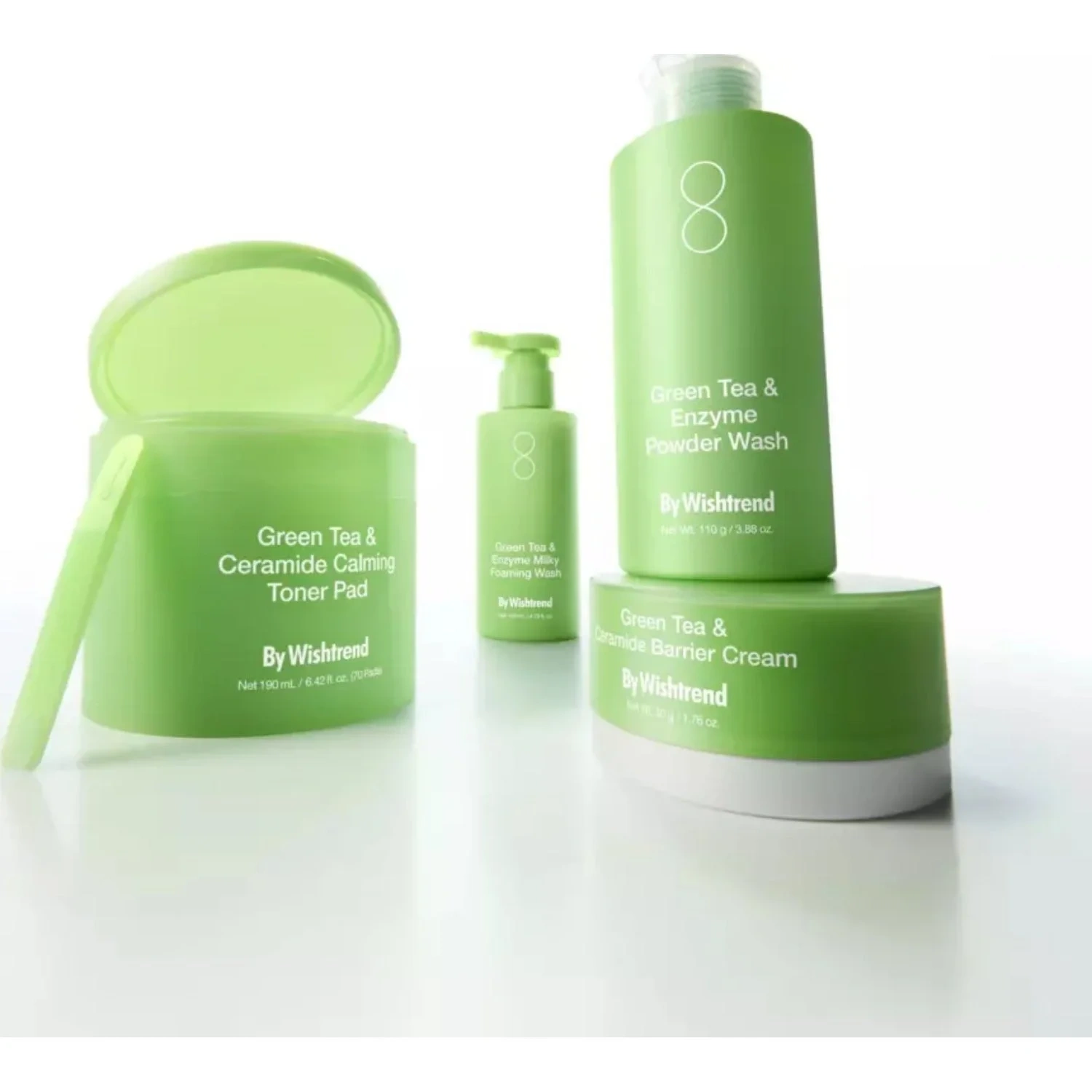Green Tea & Ceramide Calming Toner Pad 1