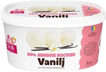 Vanilj mindre socker