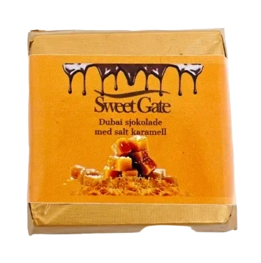 Sweet Gate Dubai Sjokolade med Salt Karamell X