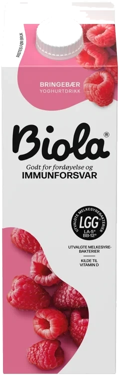 Biola original bringebær     1000g