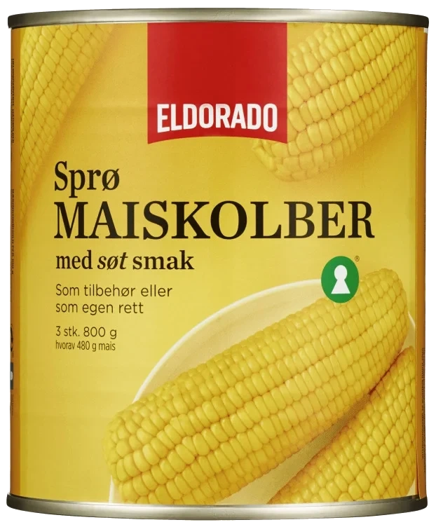 Maiskolber 480g Eldorado