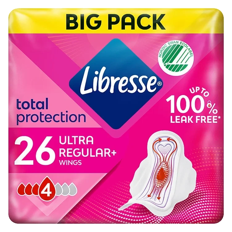 Libresse Normal Wing Bind 26stk
