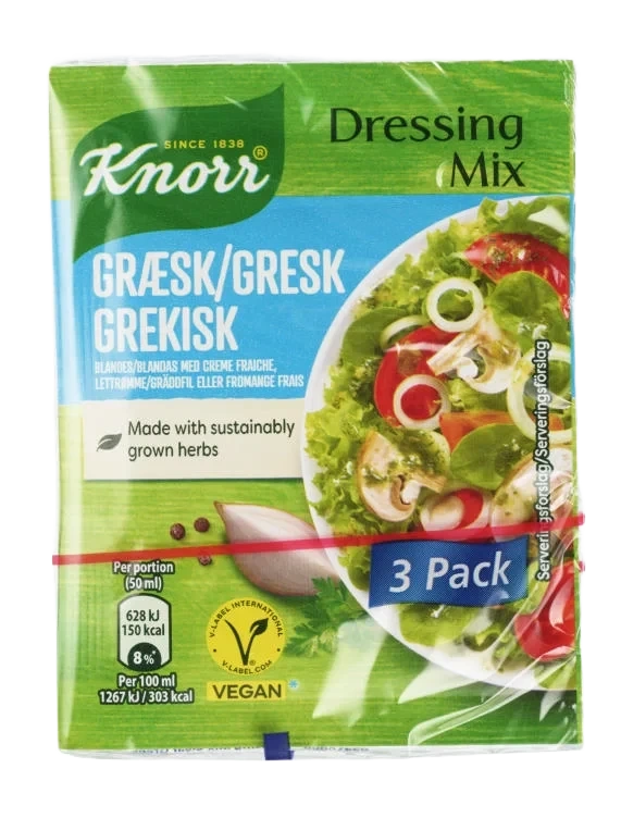 Dressingmix Gresk 3pk Knorr