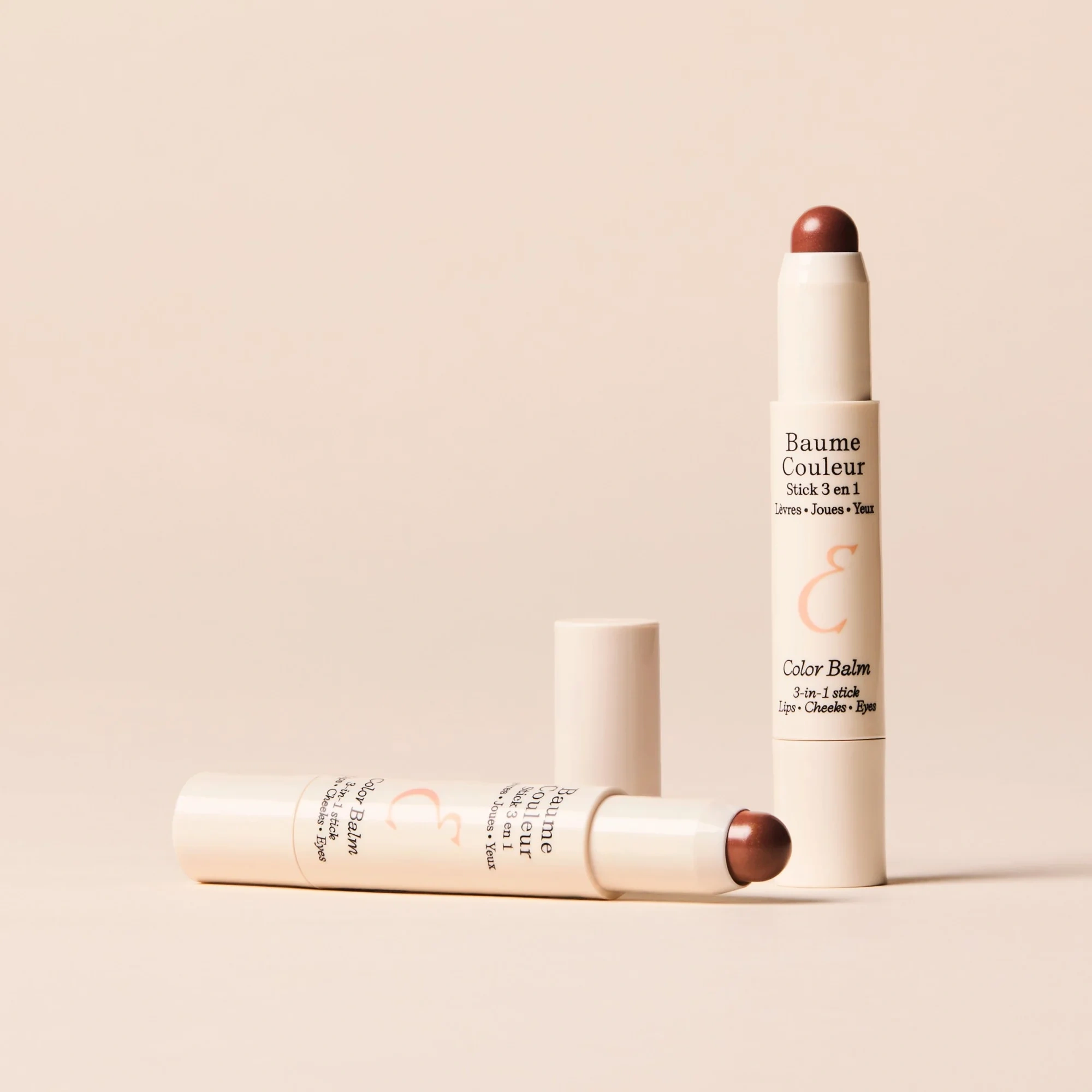 Embryolisse Color Balm 3-In-1 Stick, Mocha, 2,5 g