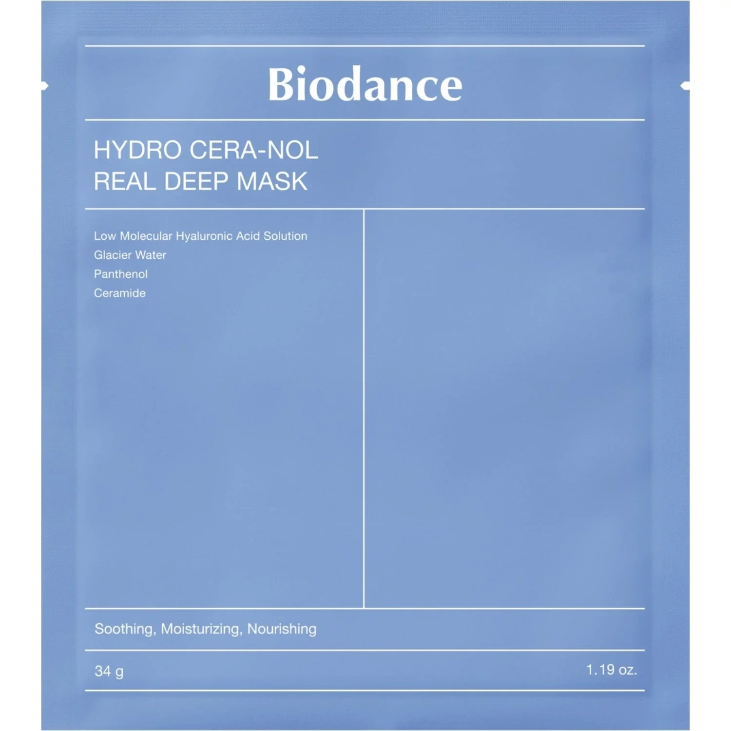 Biodance Hydro Cera-nol Real Deep Mask