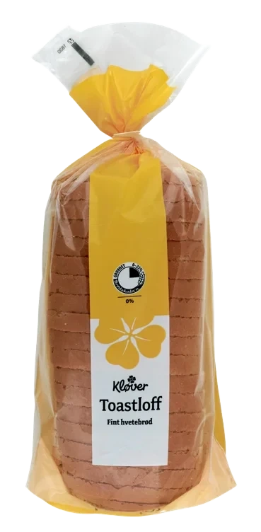 Toastloff Skåret 650g Kløverbakeriet