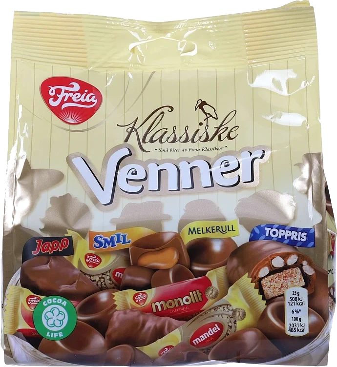 Freia klassiske venner 240g