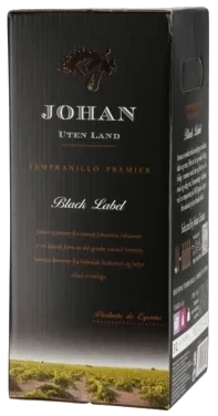 Johan uten Land Black Label Tempranillo 3l Bib 12%