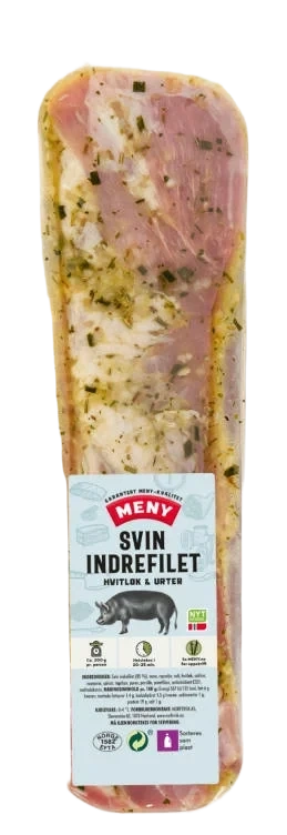 Svin Indrefilet Urtemarinert Ca570g Meny