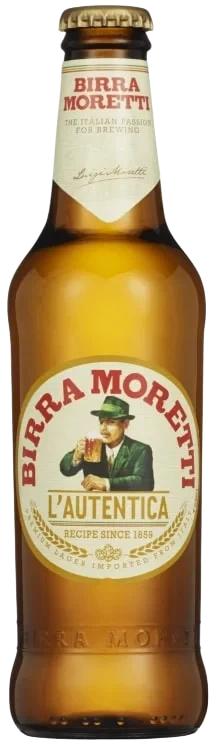 Birra Moretti 0.33 Flaske