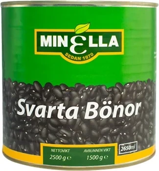 Minella Svarta Bönor Minella