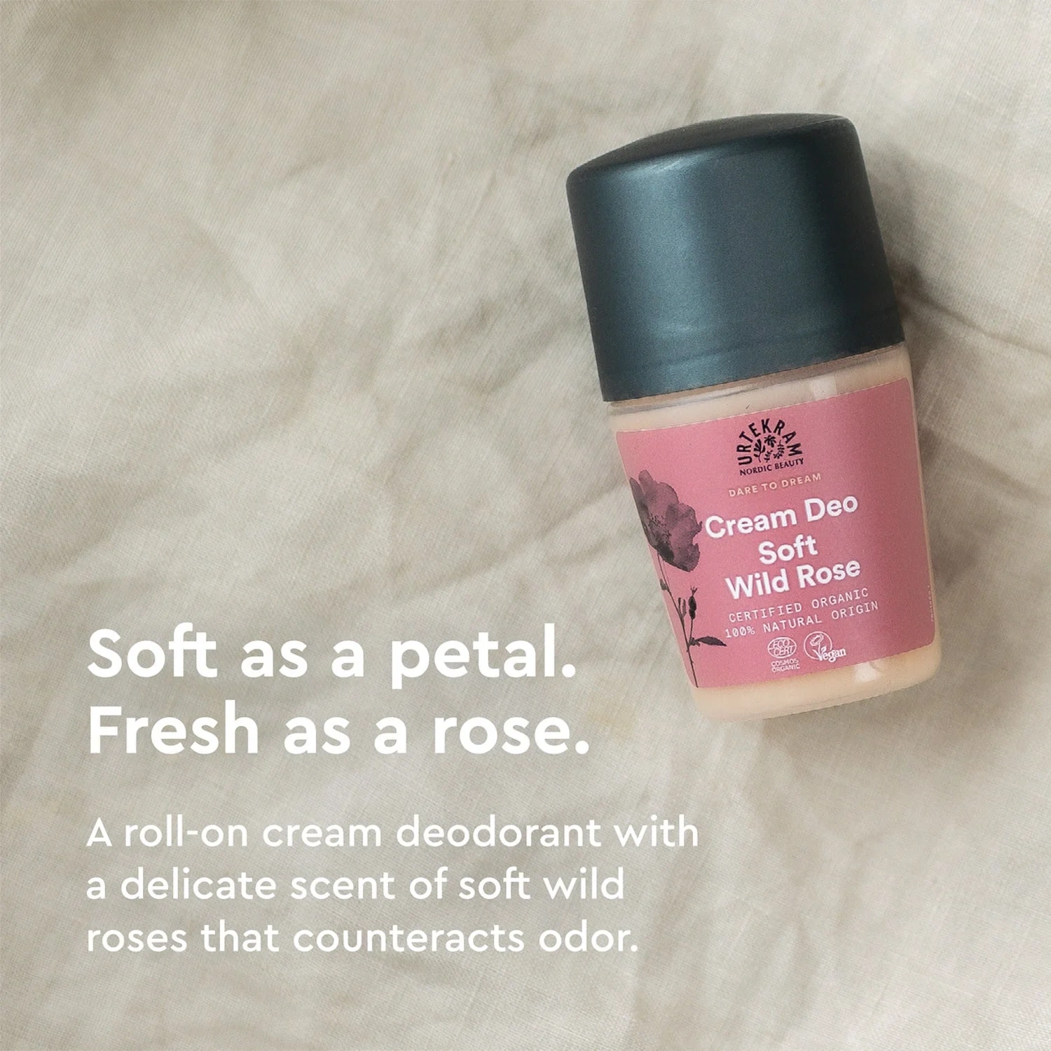 Urtekram Dare to Dream Cream Deo Soft Wild Rose