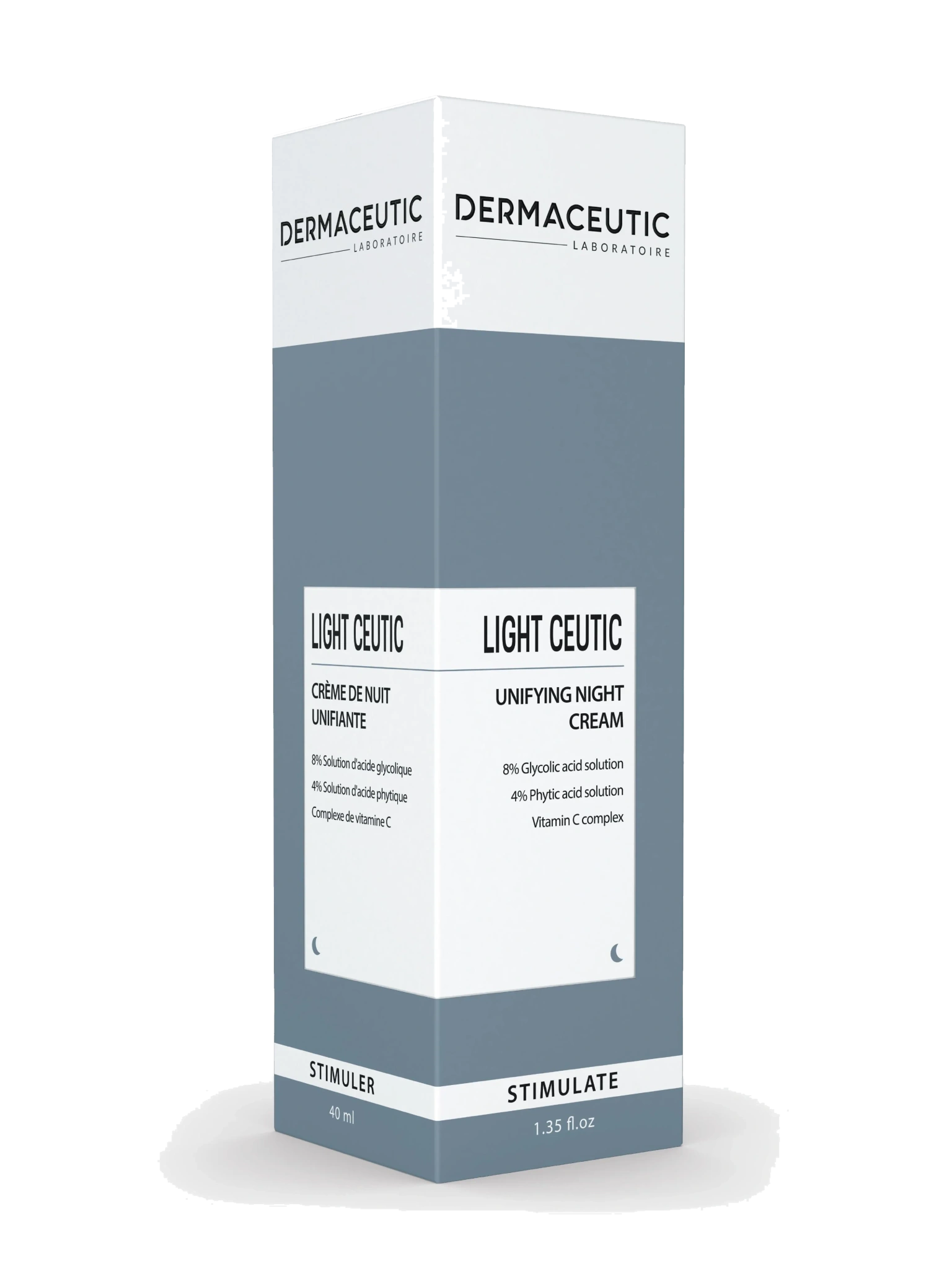 Dermaceutic Light Ceutic Unifying Night Cream, 40 ml