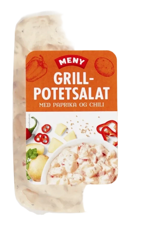 Grillpotetsalat Paprika 500g Meny