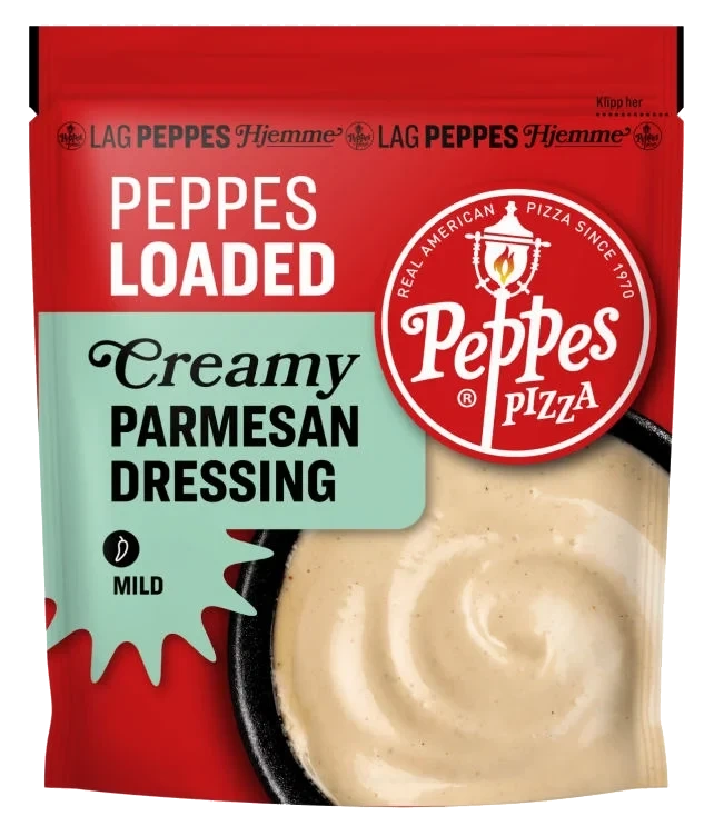 Creamy Parmesan Dressing 60g Peppes Loaded