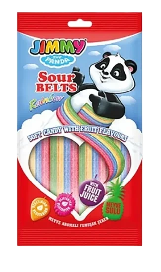 Jimmy Sour Belts 75g