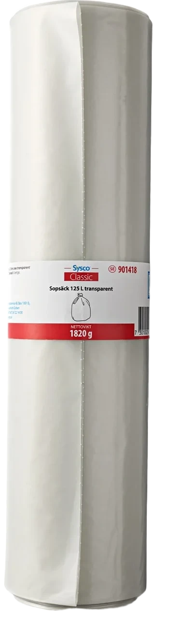 Sopstäck Matavfall Stark 125L klar