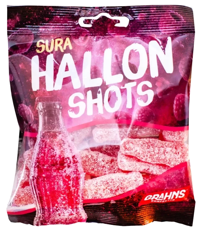Hallon Shots Sure 80g Grahns