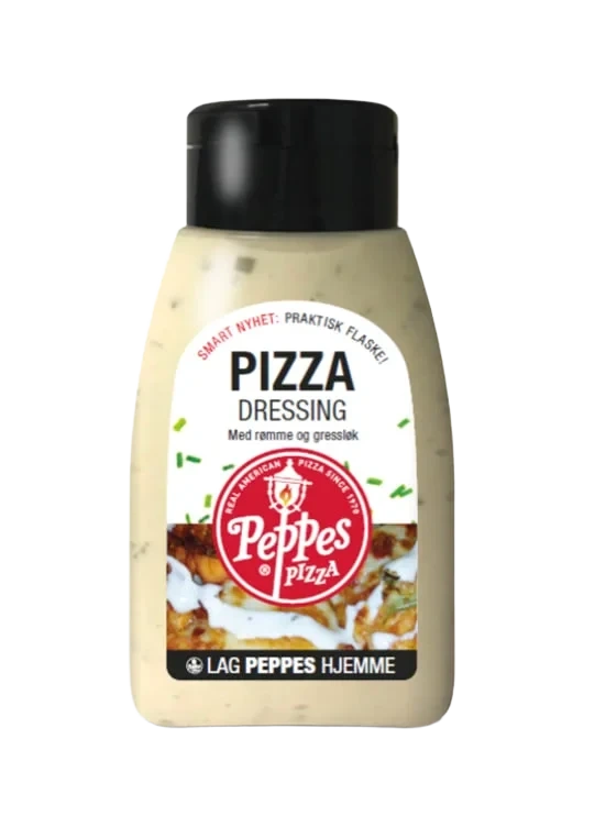 Pizzadressing m/Rømme 210g Peppes