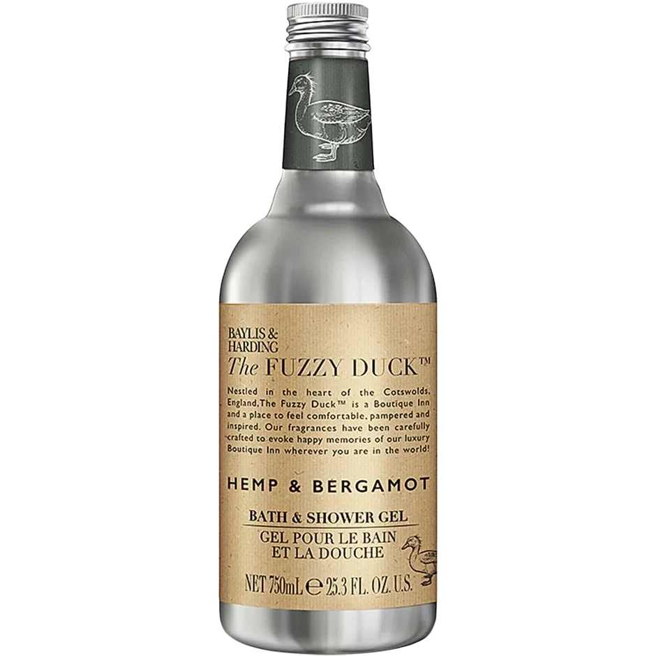 Baylis & Harding The Fuzzy Duck Men's Hemp & Bergamot Bath & Shower Gel
