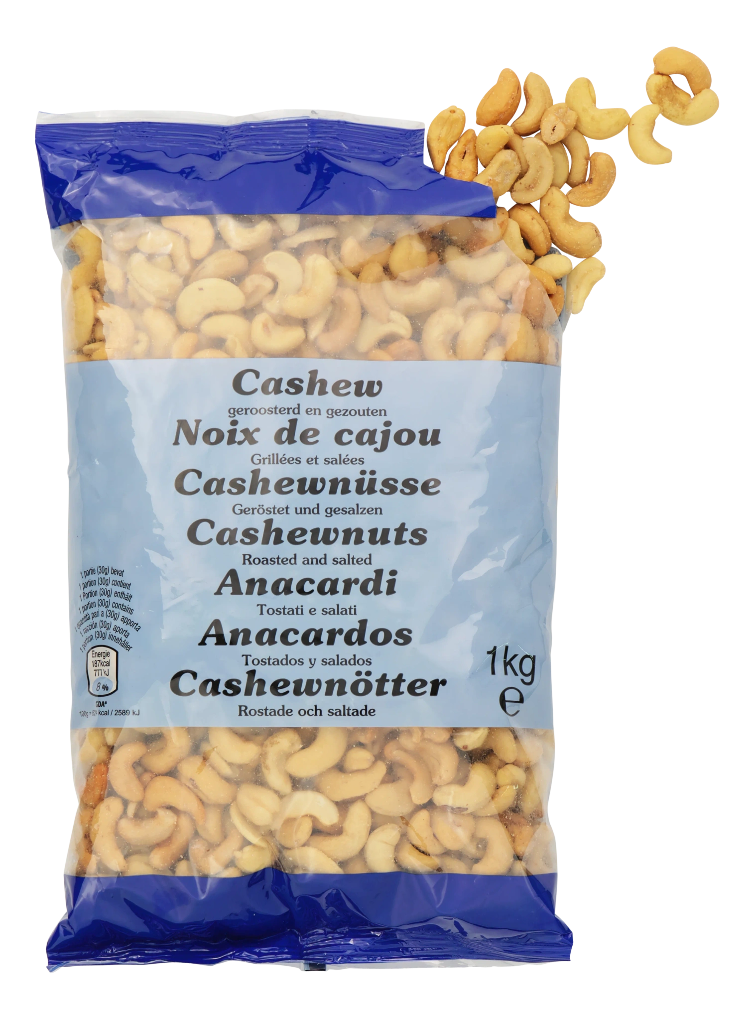 Cashewnöt rostad