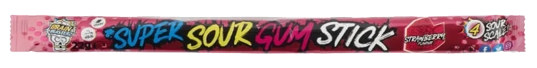 Sour Gum Stick 22g Brain Blasterz