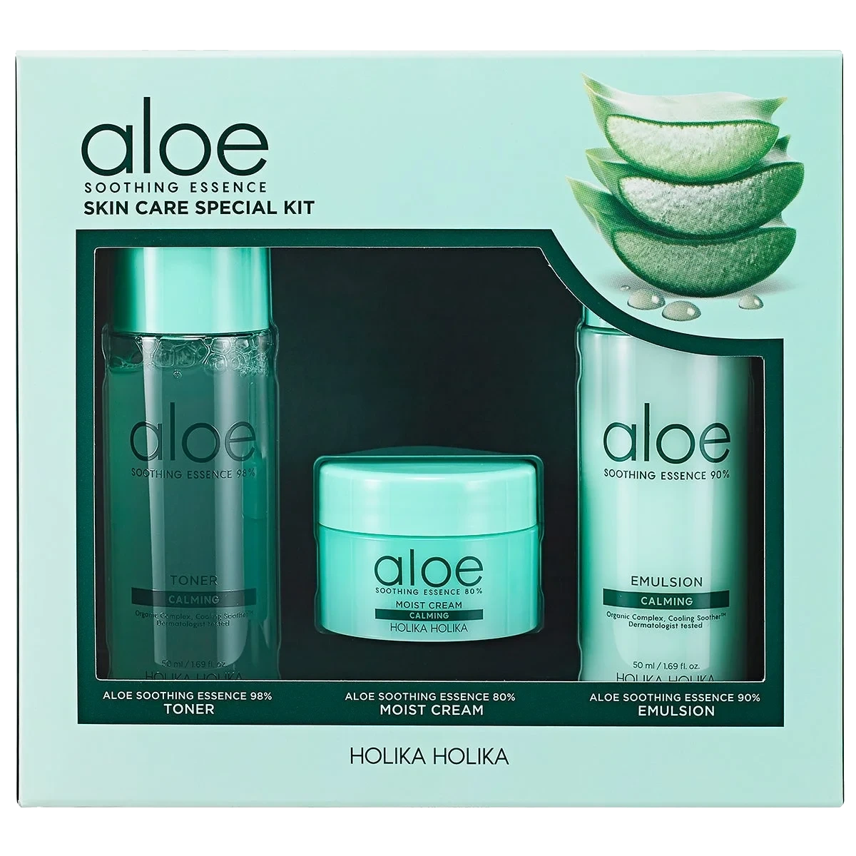 Holika Holika Aloe Soothing Essence Skin Care Special Kit