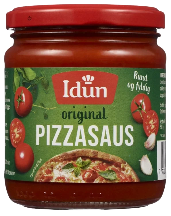 Pizzasaus Original 290g Idun