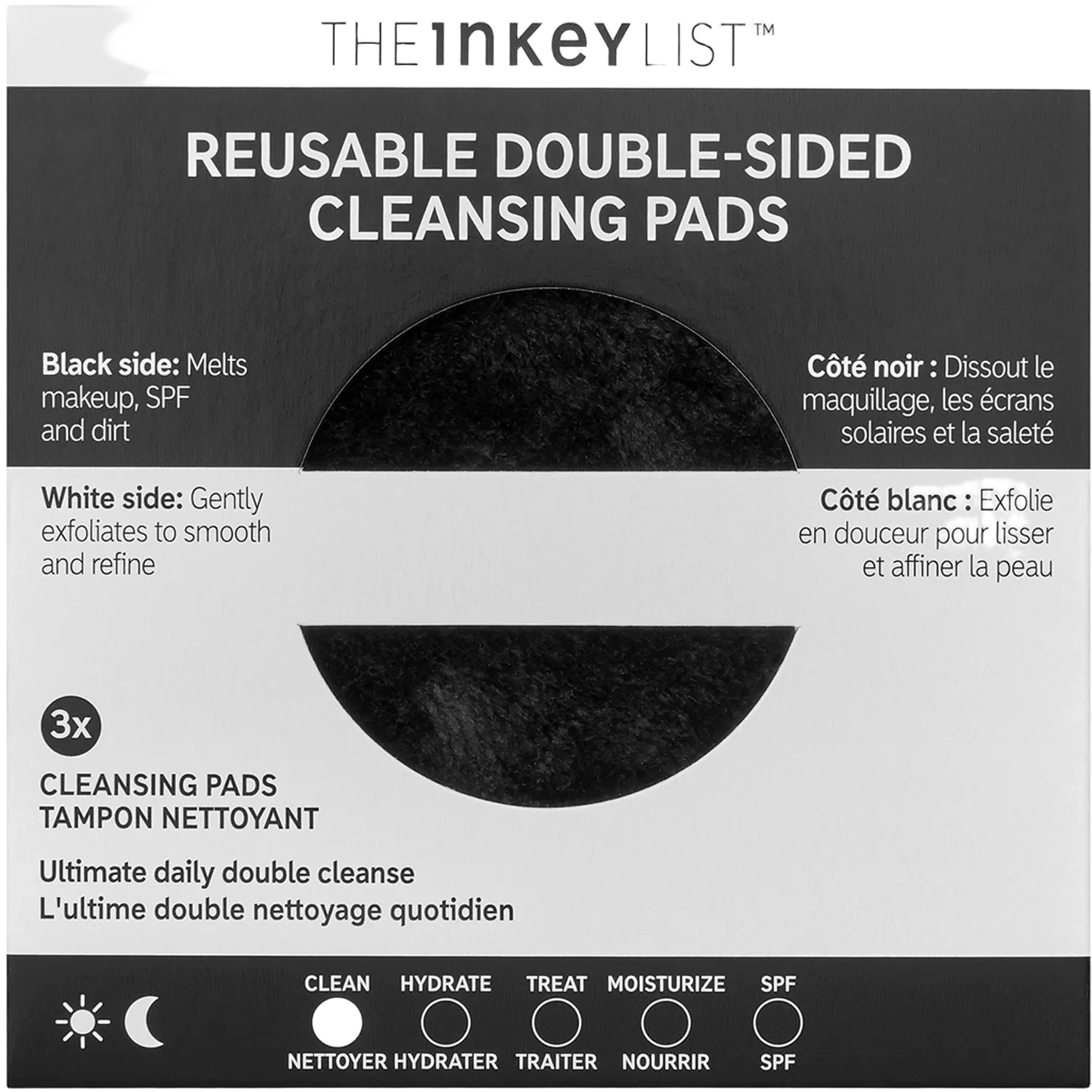 The INKEY List Reusable Cleansing Pads