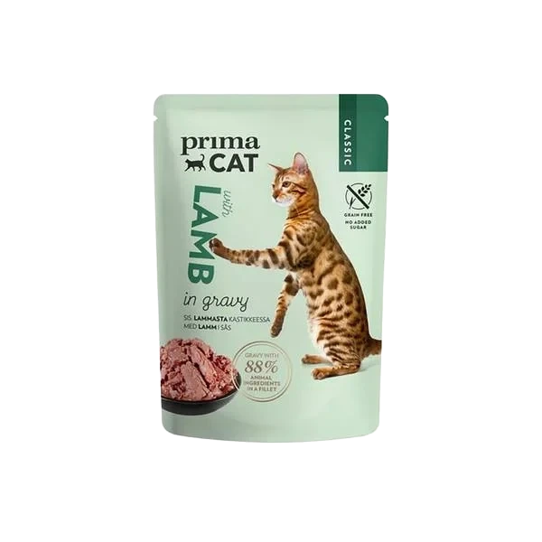 Våtfor til Katt - Lamb in Gravy