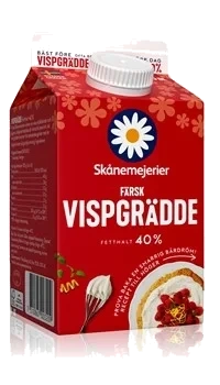 Vispgrädde 40%