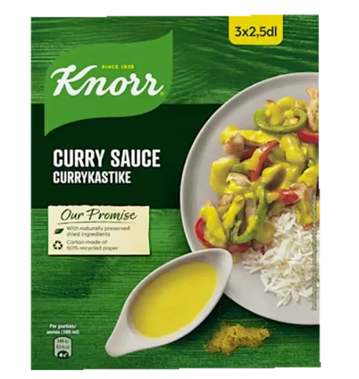Knorr Curry Sauce 3x24g
