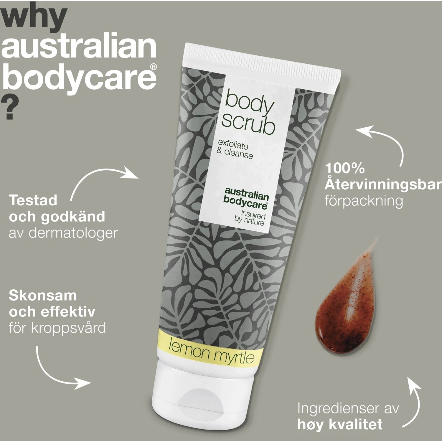 Australian Bodycare Body Scrub Lemon Myrtle