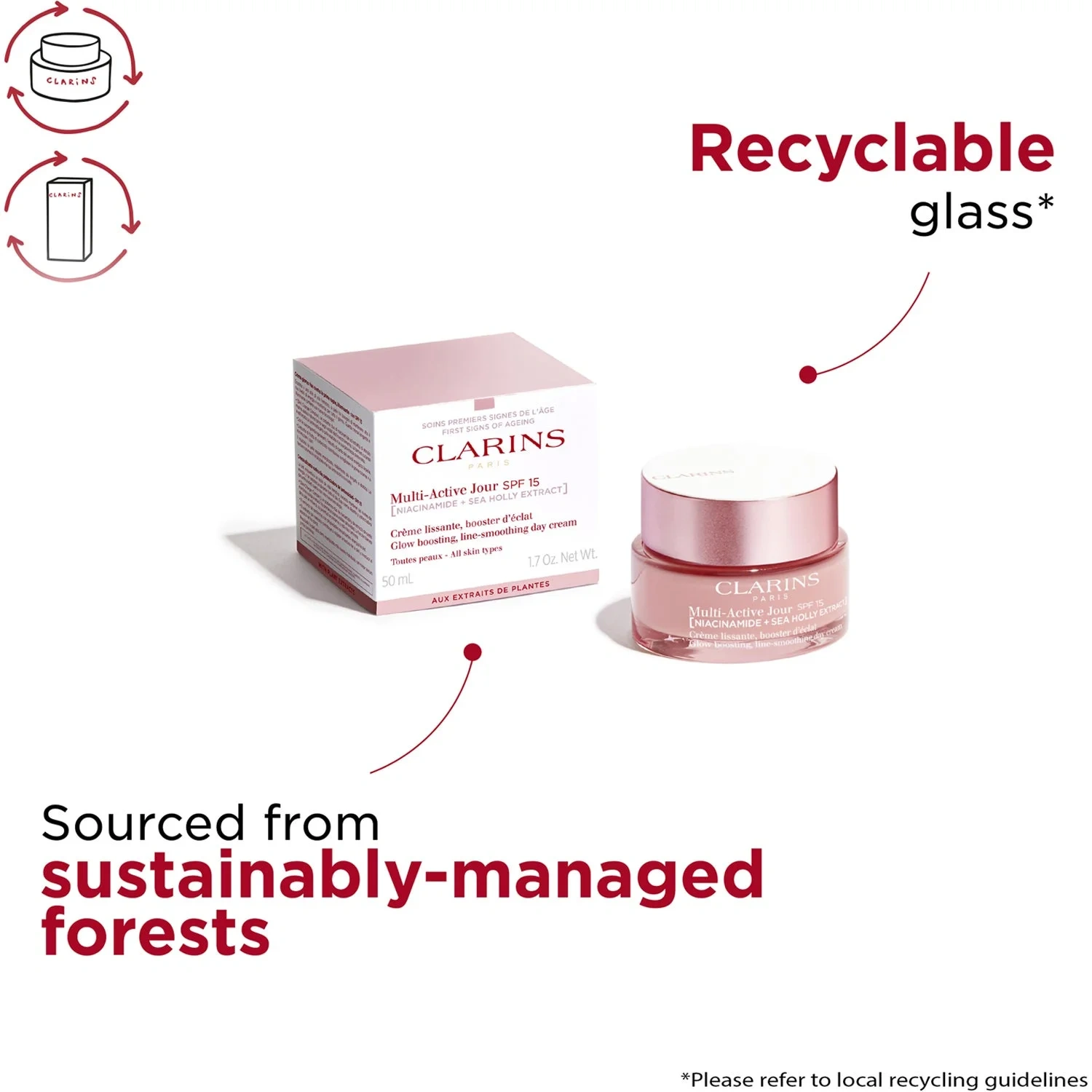 Clarins Multi-Active Day Cream SPF15 All Skin Types 50 ml