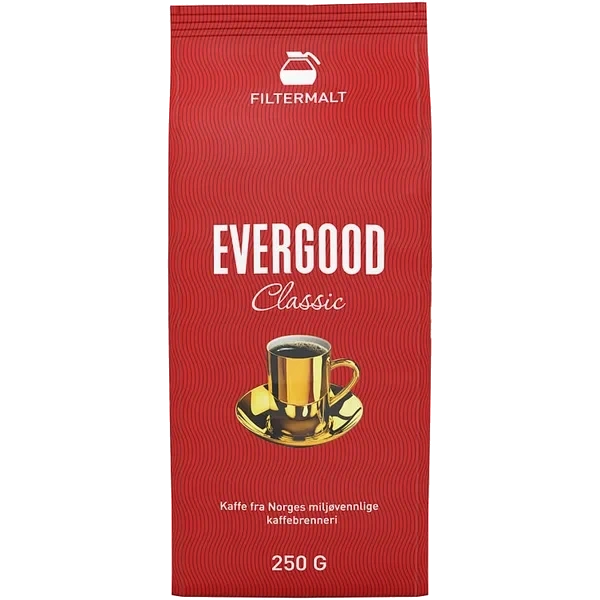 Evergood Classic Filtermalt 250g Kartong 24stk