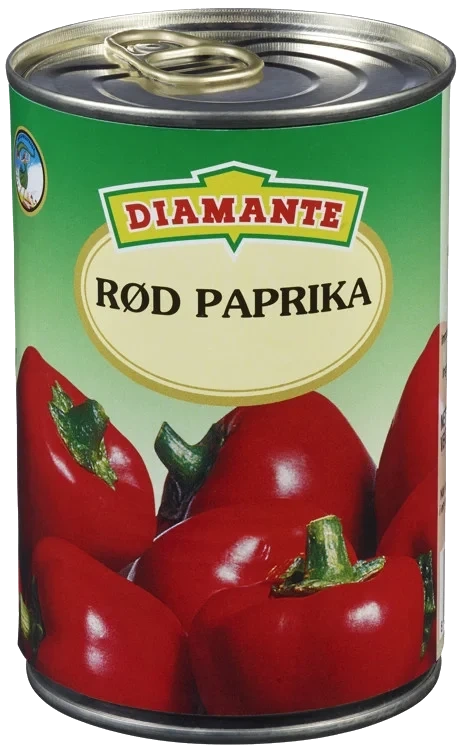 Rød paprika  390g