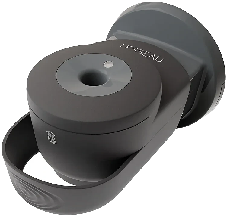 Lesseau manual dispenser black  1stk