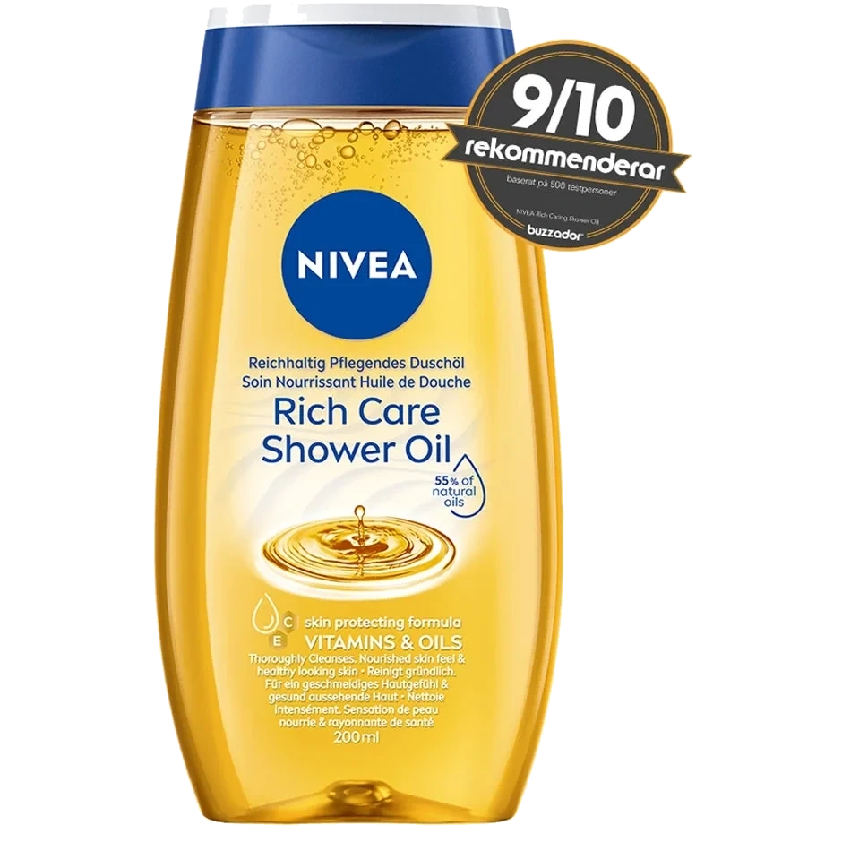 NIVEA Rich Caring Shower Oil