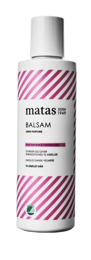 Matas Striber Conditioner For Curly Hair Fragrance Free 250 ml