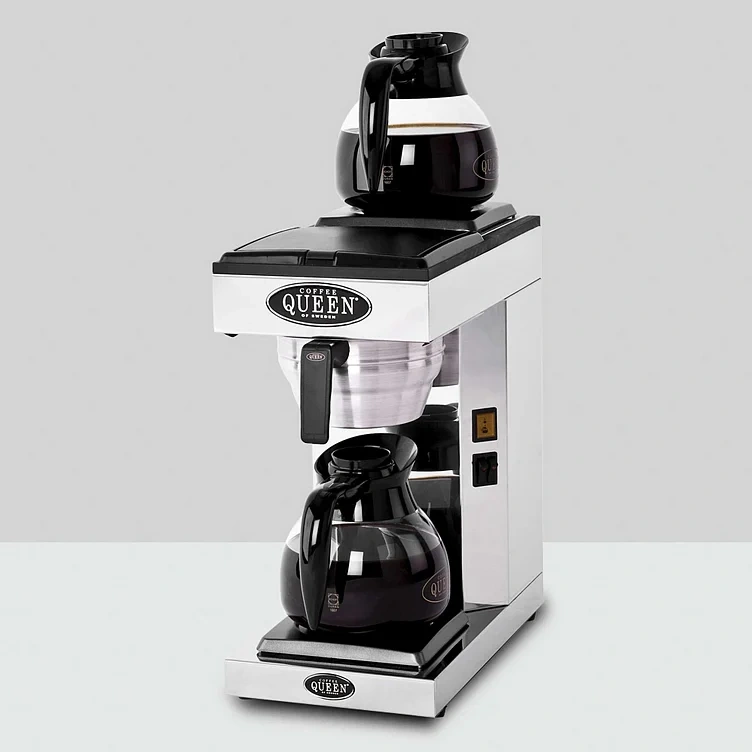 Trakter m/glasskolbe coffe queen m2 1,8l   stk