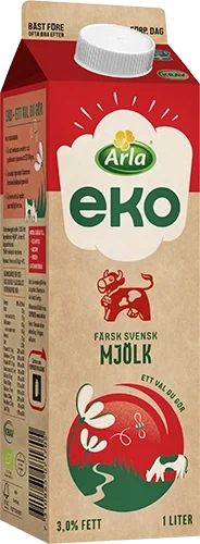 Färsk standardmjölk 3.0% 1 liter