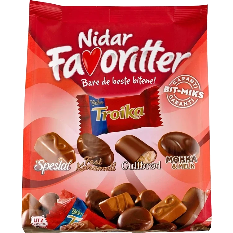 Nidar favoritter troika t  16x300g