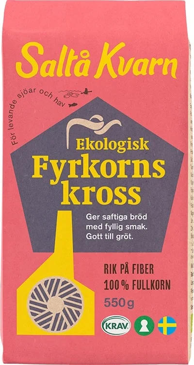 Fyrkornskross KRAV