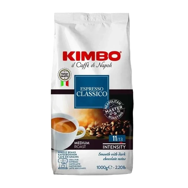 Kimbo Espresso Classico - Hele bønner 1kg