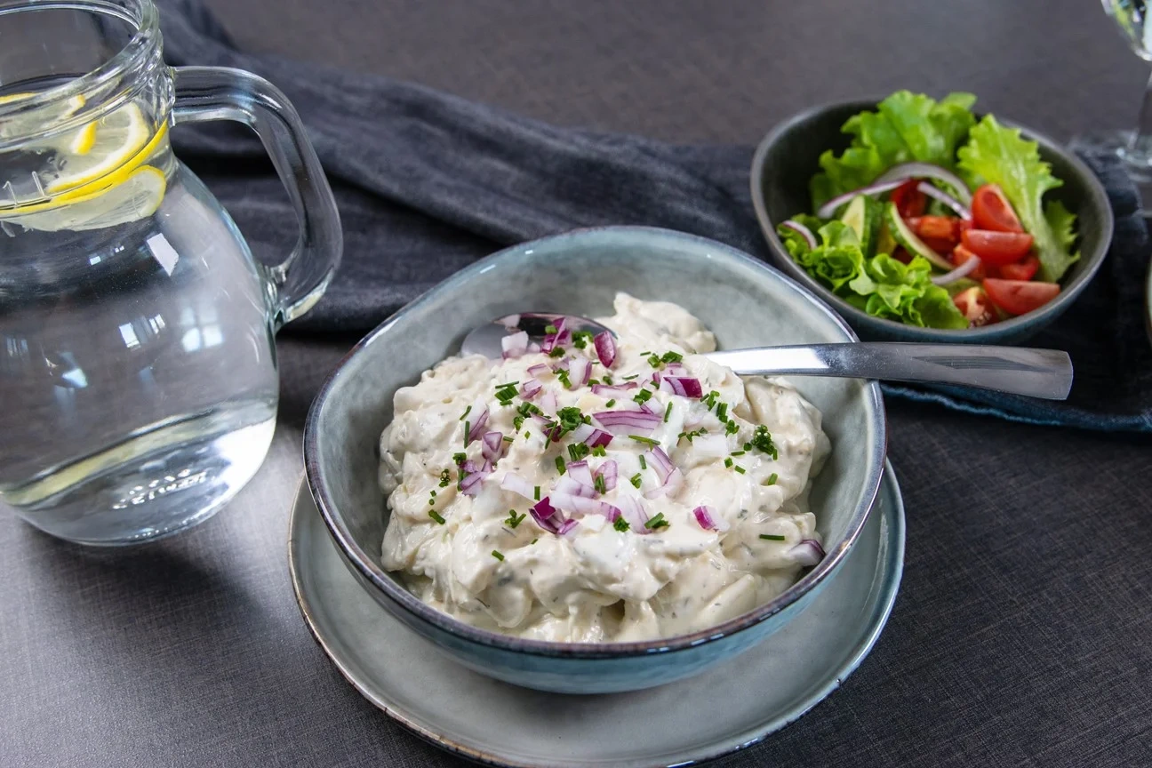 Potatissallad Crème Fraiche