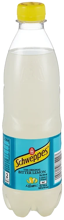 Bitter Lemon 0,5l flaske Schweppes